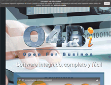 Tablet Screenshot of o4bi.com